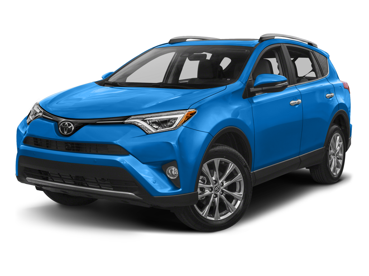 2017 Toyota RAV4 Limited in Magnetic Gray Metallic — front three-quarter view